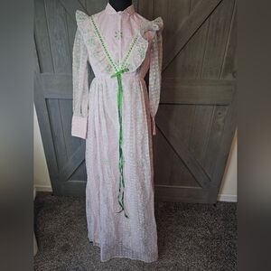 Vintage 1970s Dress sz Small